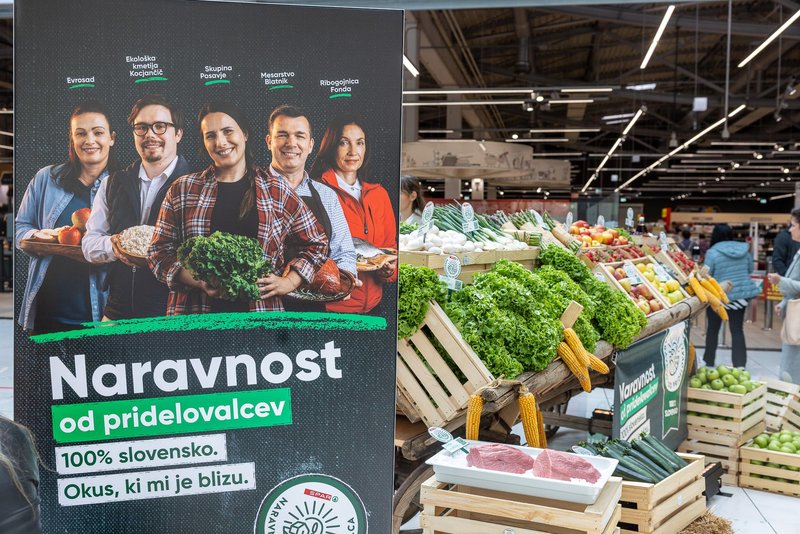 SPAR Slovenija s platformo »Naravnost od pridelovalca« krepi podporo slovenskim pridelovalcem