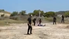 sazan albanija turizem jadran spor pretepi varnostniki incidenti