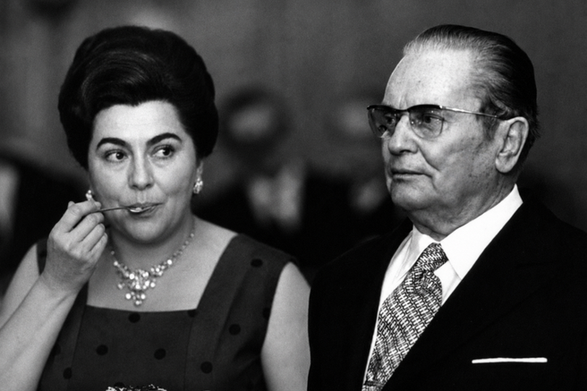 Jovanka Broz, Josip Broz Tito