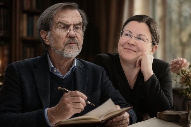 Lojze Peterle, Katja Kokot