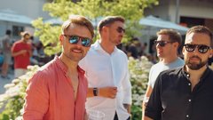 
                                                         (GALERIJA) Utrinki z nepozabne poletne zabave Metropolitan Happy Hour v Švicariji