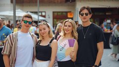 
                                                         (GALERIJA) Utrinki z nepozabne poletne zabave Metropolitan Happy Hour v Švicariji