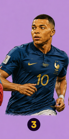 3. Kylian Mbappe Če ste izbrali Kyliana Mbappéja, ste energična in dinamična oseba, ki rada izkoristi vsako priložnost. Hitro razmišljate, …