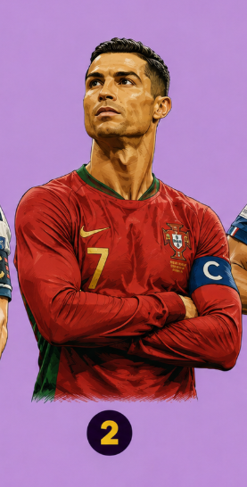 2. Cristiano Ronaldo Če ste izbrali Cristiana Ronalda, ste oseba z izjemno močno voljo. Vedno si postavljate visoke cilje in …