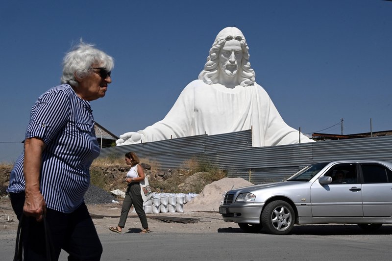 Jezus, kip, Armenija