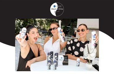 Pokukajte v ekskluzivni Elle x NIVEA Black&White Brunch
