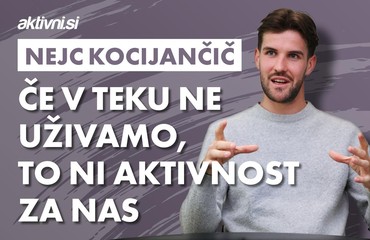 Nejc Kocijančič: "Pomembno je, da v teku uživamo"