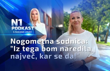 N1 podkast s Suzano Lovec: Nogometna sodnica: "Iz tega bom naredila največ, kar se da!"