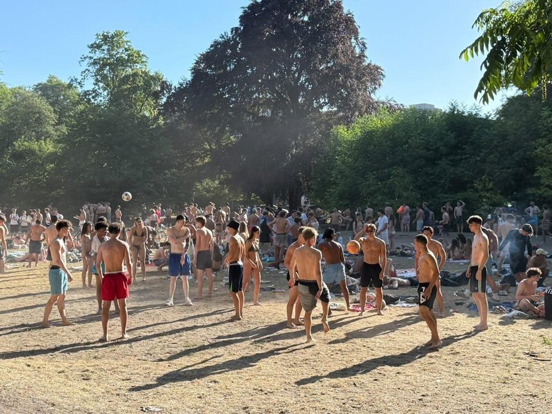 Munchen Englischer Garten park