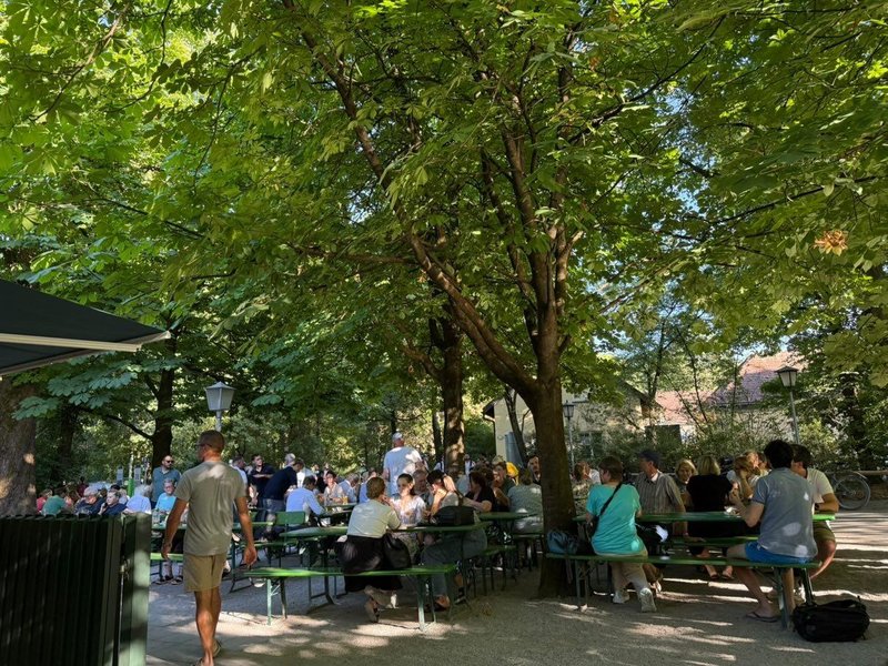Englischer Garten park pivo