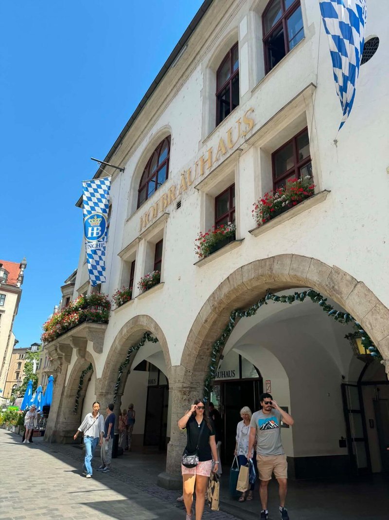 Munchen pivnica Hofbrau