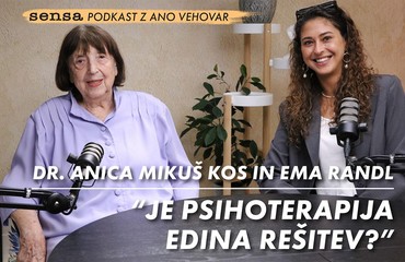 Dr. Anica Mikuš Kos in Ema Randl: "Je psihoterapija edina rešitev?"