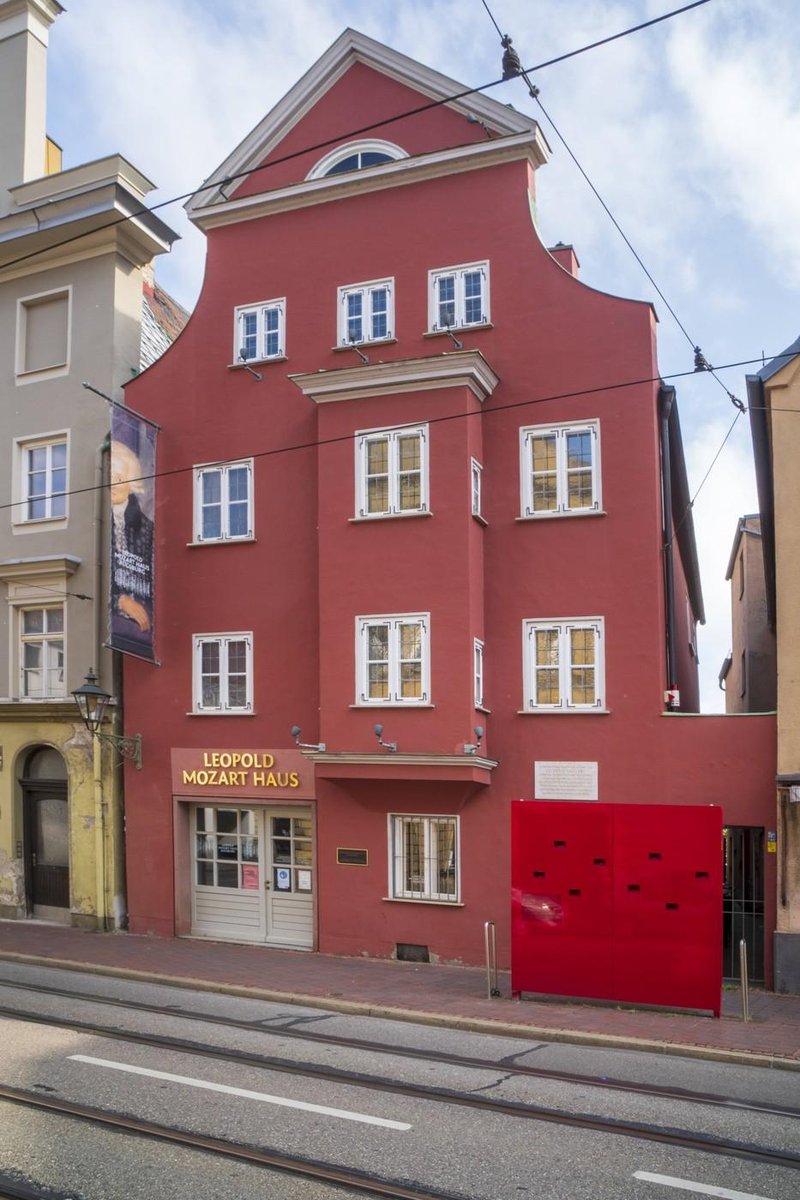 Augsburg Nemcija Leopold Mozart rojstna hisa