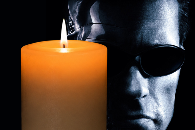 sveča, Terminator