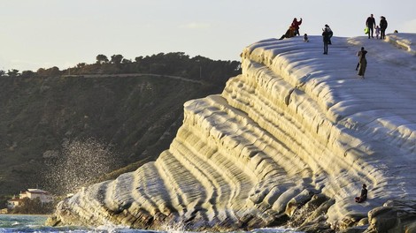 Scala dei Turchi Turske stopnice