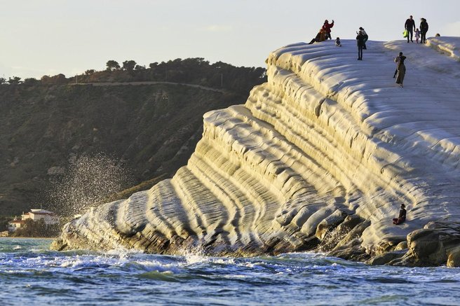 Scala dei Turchi Turske stopnice