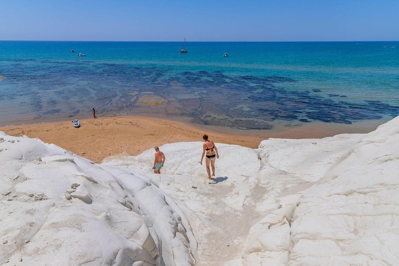Scala dei Turchi Sicilija
