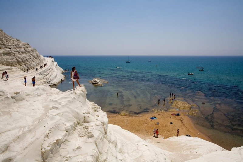 Scala dei Turchi Sicilija