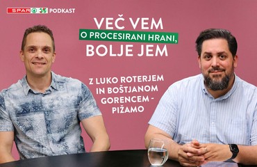 Več vem o procesirani hrani, bolje jem z Luko Roterjem