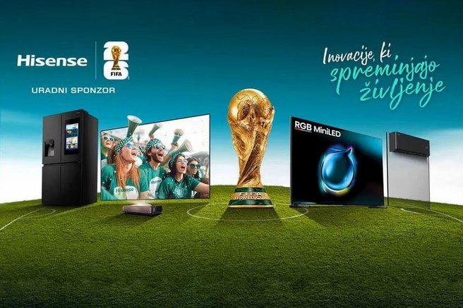 Hisense z inovacijami zaslonov približuje navijačem vsak trenutek FIFA World Cup 2026™