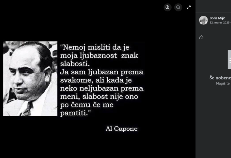 Boris Mijić, Al Capone