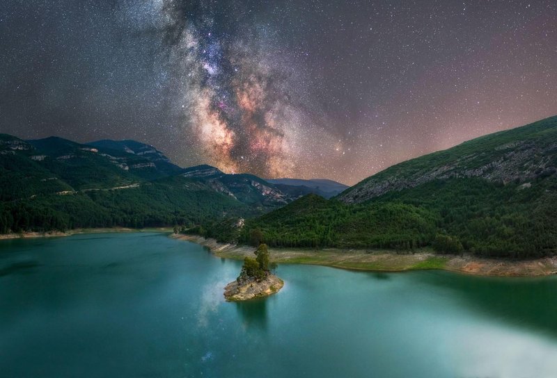 rimska cesta galaksija vesolje nasa osoncje zemlja sladkor odkritje zivljenje znanost