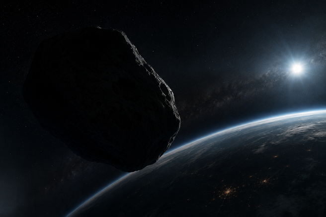asteroid zemlja vesolje 800 metrov neboticnik ljubljana nevarnost nasa opazovanje osoncje planeti astronomija
