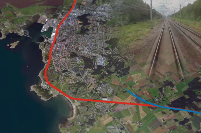 svedska tunel voda morje ostanki ladje arheologija dela zgodovina preteklost