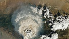 nasa ogenj pozar dogajanje znotraj dima raziskava pomoc sodelovanje amerika zda kanada narava gozd