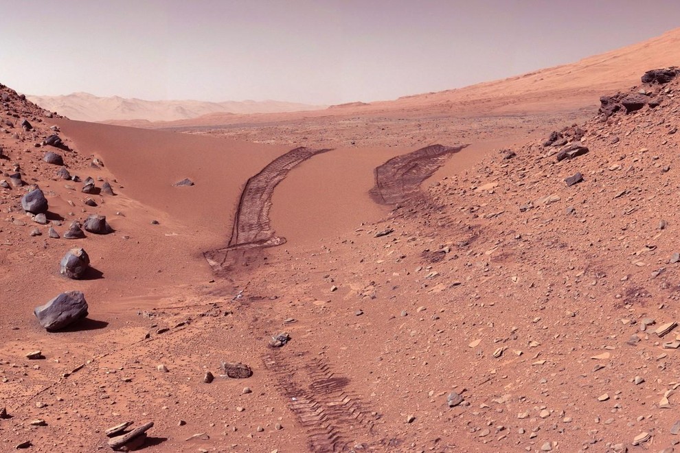 mars raziskave vesolje nasa voda planet osoncje galaksija odkritje