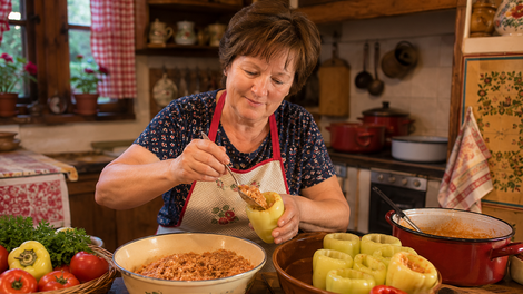 polnjena paprika