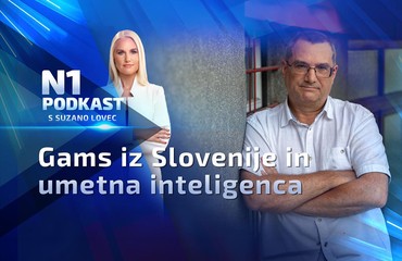 N1 podkast s Suzano Lovec: Gams iz Slovenije in umetna inteligenca