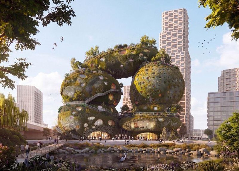 Rotterdam Rock arhitektura