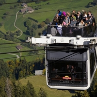Stanserhorn odprta zicnica Svica Cabrio
