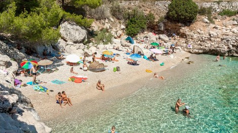 plaža Hrvaška