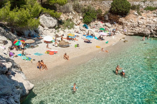 plaža Hrvaška