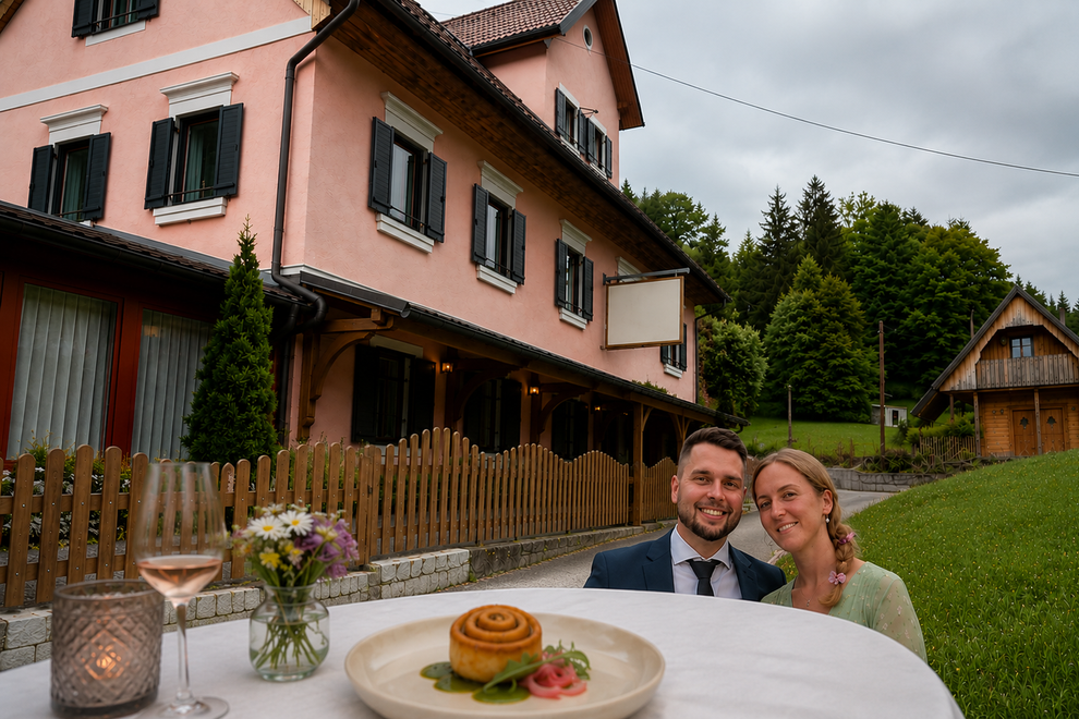 Uastaríe u Luogu Cerkljansko restavracija Katja in Luka Cufar