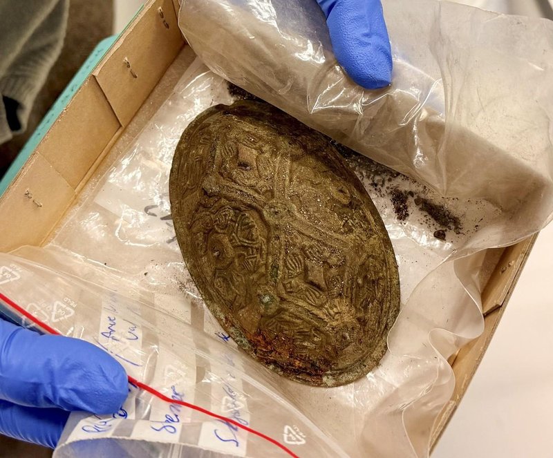 arheologi odkopovanje grobovi Vikingi Norveska