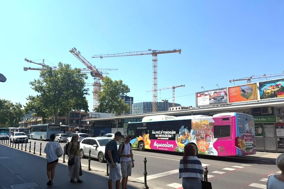 Ljubljana avtobusna postaja potniki
