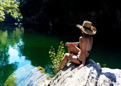 Vsi govorijo o reki Soči, turistka pa je opozorila na še eno slovensko reko, ki jo je povsem navdušila