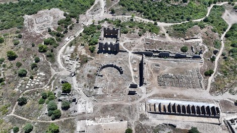 Aspendos Anatalija Turcija arheologija