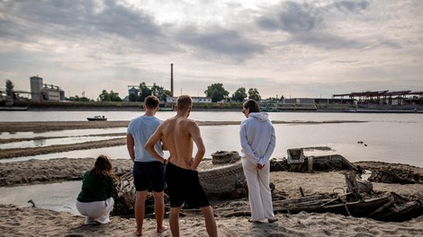 Donava reka Madzarska najdba