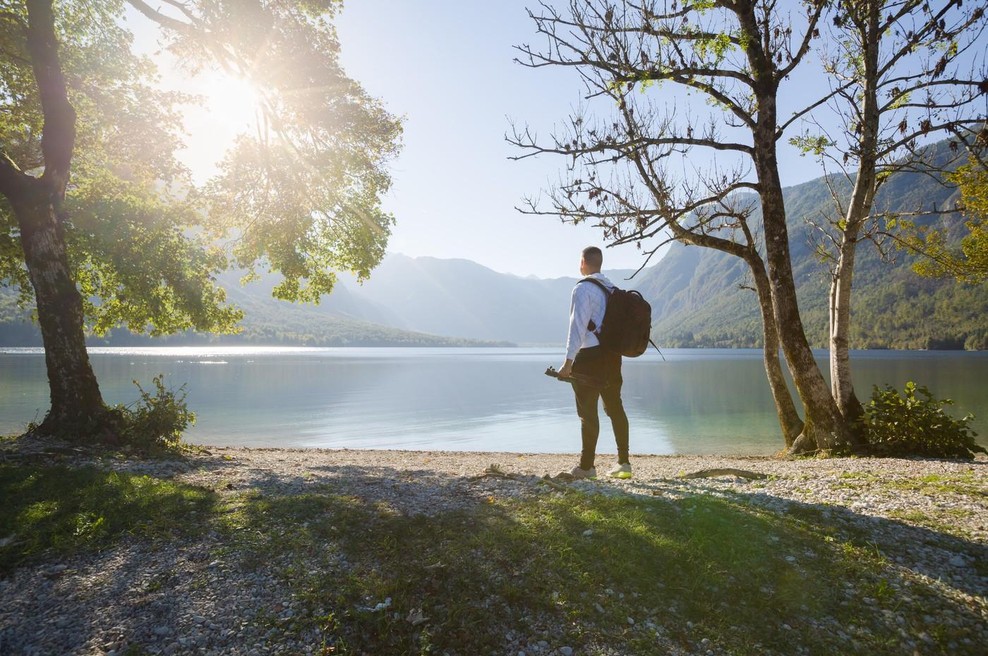 "Slovenija, zaradi tebe mi srce poleti." Za britanskega turista je bil dovolj le en jutranji sprehod, da se je zaljubil v ta naš kraj (foto: Profimedia)
