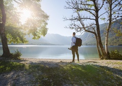 "Slovenija, zaradi tebe mi srce poleti." Za britanskega turista je bil dovolj le en jutranji sprehod, da se je zaljubil v ta naš kraj