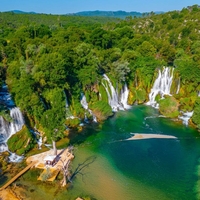Kravica slapovi BiH Bosna in Hercegovina