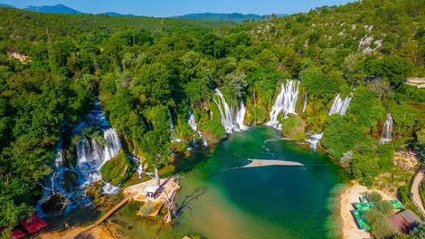 Kravica slapovi BiH Bosna in Hercegovina