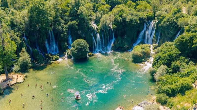 Kravica slapovi BiH Bosna in Hercegovina