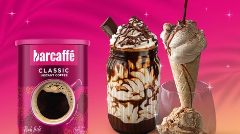 Odkleni svoj vajb: kviz, ki razkrije Barcaffè recept, ustvarjen po tvojem trenutnem razpoloženju.