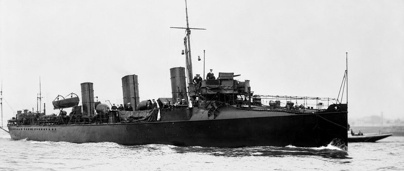 ladja HMS Tiger nesreca otok Wight
