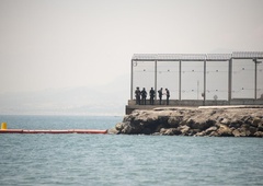 Migranti ponovno želeli vstopiti v Ceuto: oblasti so hitro ukrepale, sledilo je tole